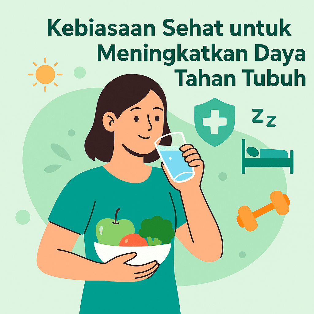 Kebiasaan Sehat untuk Meningkatkan Daya Tahan Tubuh